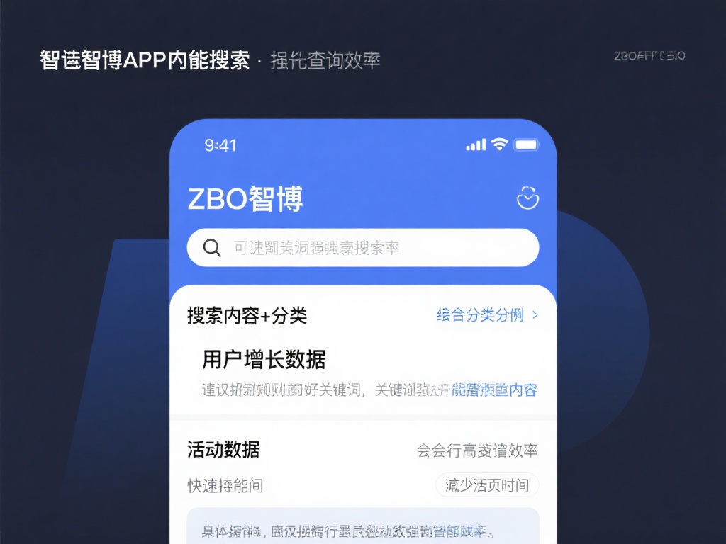 全面提升ZBO智博APP官网使用效率的实用技巧与建议 熟悉智能搜索功能,提高查询效率
ZBO智博APP