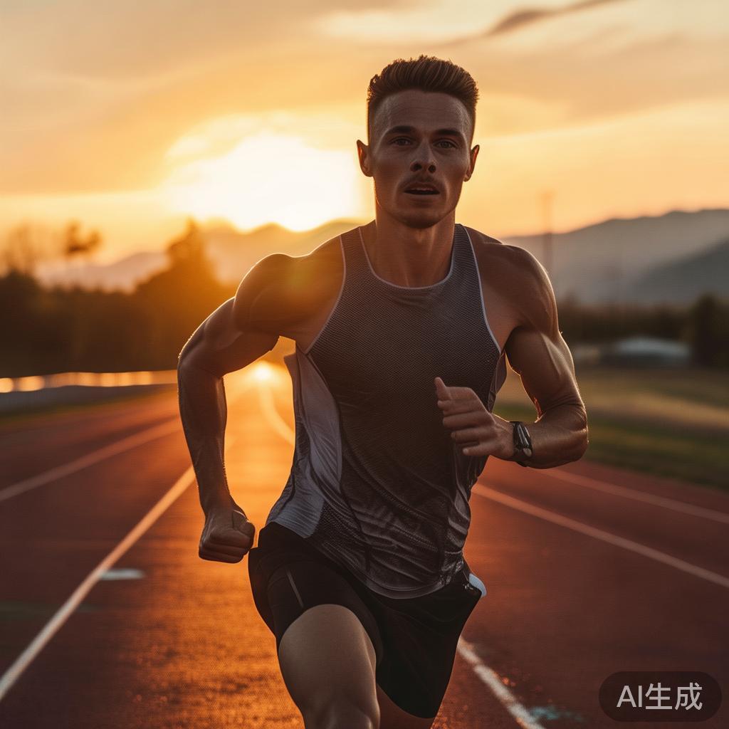 坚持训练的决心：为了提升短跑速度，他每天比别人多训